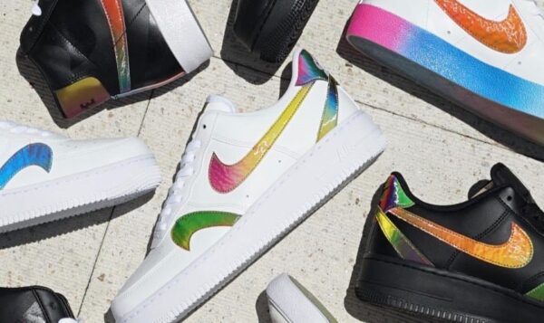 Giày Nike Air Force 1 “Misplaced Swoosh” CK7214-001 - Ảnh 4