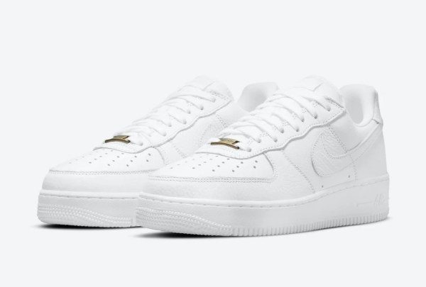 Giày Nike Air Force 1 '07 Craft 'Triple White' CU4865-100 - Ảnh 2