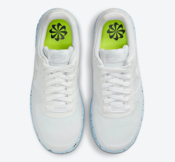 Giày Nike Wmns Air Force 1 Crater Flyknit 'Pure Platinum' DC7273-100 - Ảnh 3