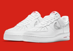Giay Nike Air Force 1 Low 'Topography Pack White University Red' DH3941-100