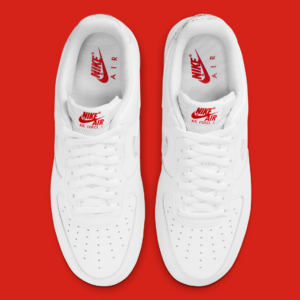 Giay Nike Air Force 1 Low 'Topography Pack White University Red' DH3941-100