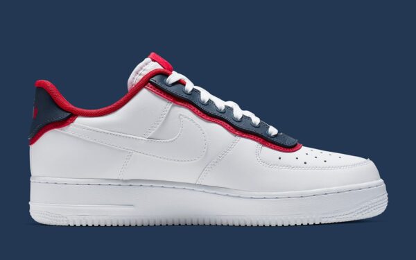 Giày Nike Air Force 1 Double Layer 'Obsidian Red' BV1084-101 - Ảnh 5