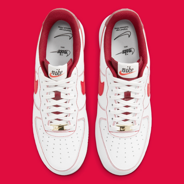 Giày Nike Air Force 1 '07 First Use White Team Red DA8478-101 - Ảnh 3