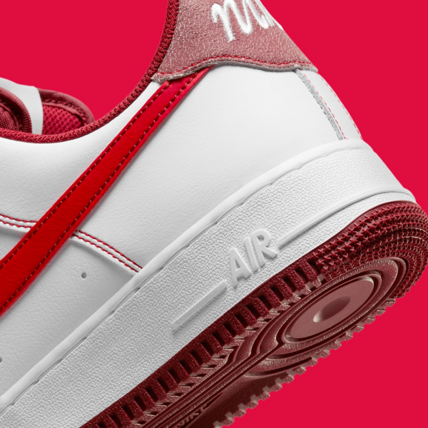 Giày Nike Air Force 1 '07 First Use White Team Red DA8478-101 - Ảnh 6
