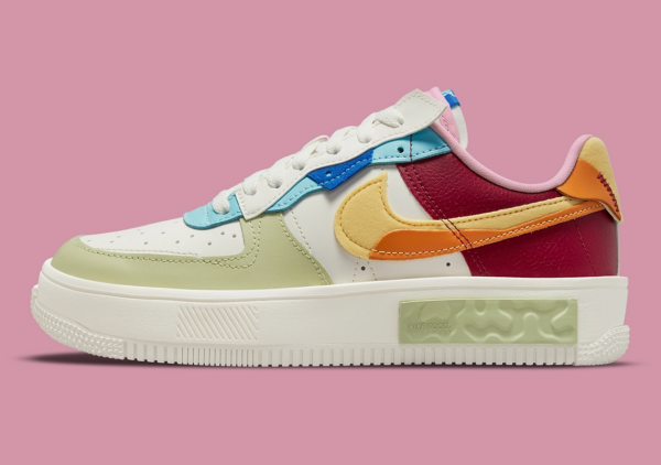 Giày Nike Wmns Air Force 1 Fontanka 'St. Petersburg Raves' DO6719-100 - Ảnh 4