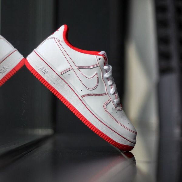 Giày Nike Air Force 1 GS 'University Red' CW1575-100 - Ảnh 3