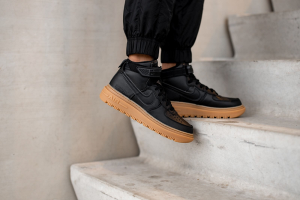 Giày Nike Air Force 1 Gore-Tex Boot Black Gum CT2815-001 - Ảnh 7