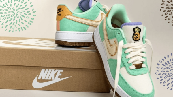 Giày Nike Wmns Air Force 1 '07 LX 'Happy Pineapple' CZ0268-300 - Ảnh 5