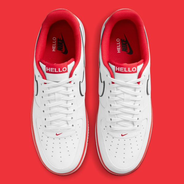 Giày Nike Urbanstar x Air Force 1 'White University Red' CZ0327-100 - Ảnh 4