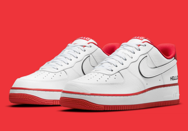 Giày Nike Urbanstar x Air Force 1 'White University Red' CZ0327-100 - Ảnh 7