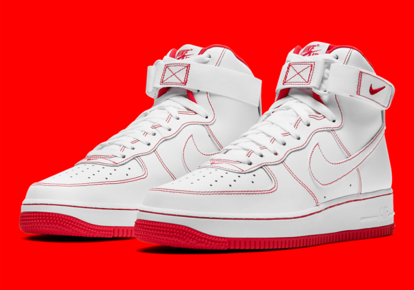 Giày Nike Air Force 1 High '07 'University Red' CV1753-100 - Ảnh 7