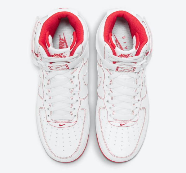 Giày Nike Air Force 1 High '07 'University Red' CV1753-100 - Ảnh 5
