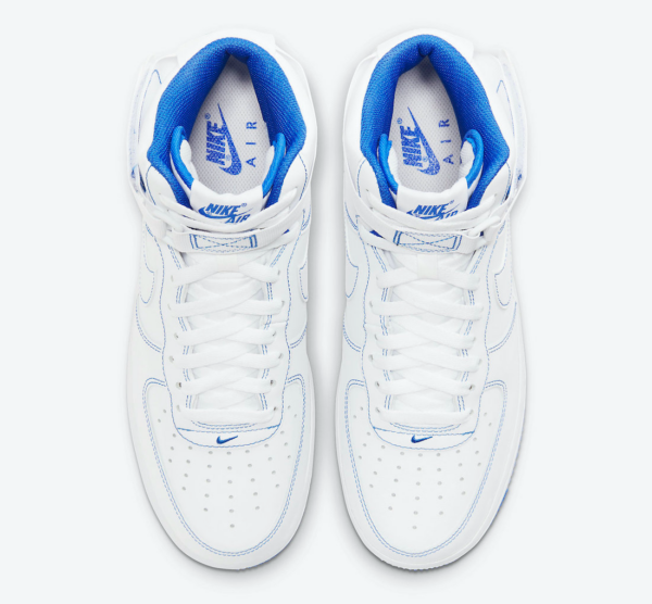 Giày Nike Air Force 1 High 'Royal Blue' CV1753-101 - Ảnh 5