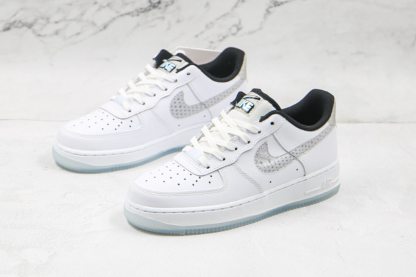 Giày Nike Air Force 1 LV8 KSA GS 'White Glacier Blue' CW5909-100 - Ảnh 5