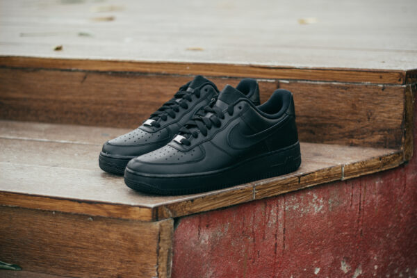 Giày Nike Wmns Air Force 1 '07 'Black' 315115-038 - Ảnh 7