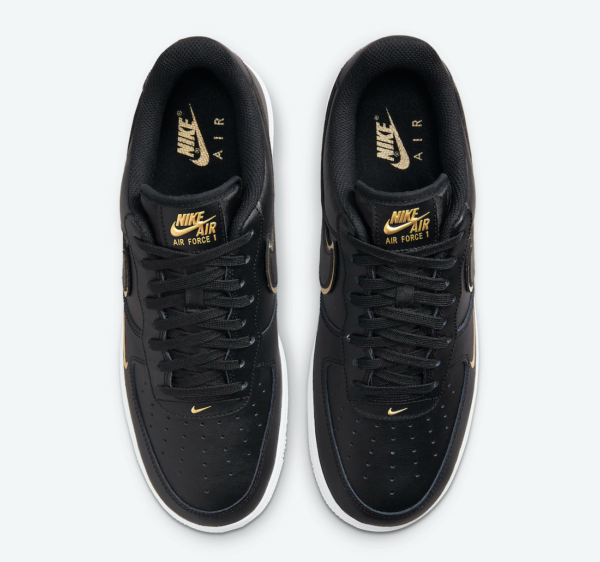 Giày Nike Air Force 1 '07 LV8 'Metallic Swoosh Pack Black' DA8481-001 - Ảnh 6