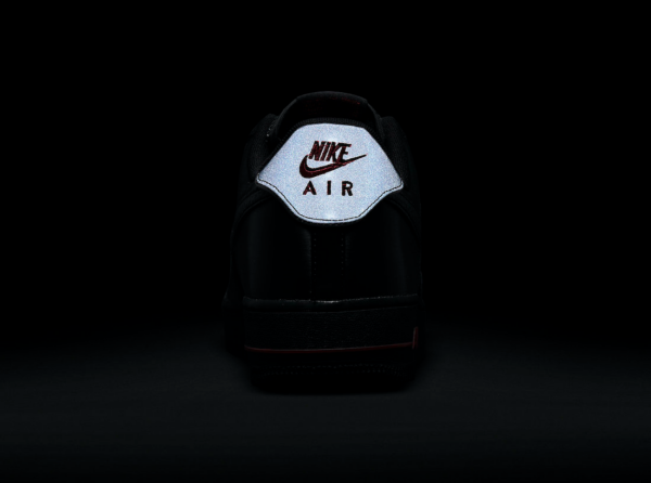 Giay Nike Air Force 1 Low 'Red Black' DO6389-001