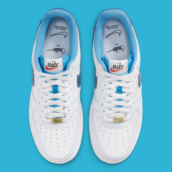 Giày Nike Air Force 1 '07 'First Use White University Blue' DA8478-100 - Ảnh 4