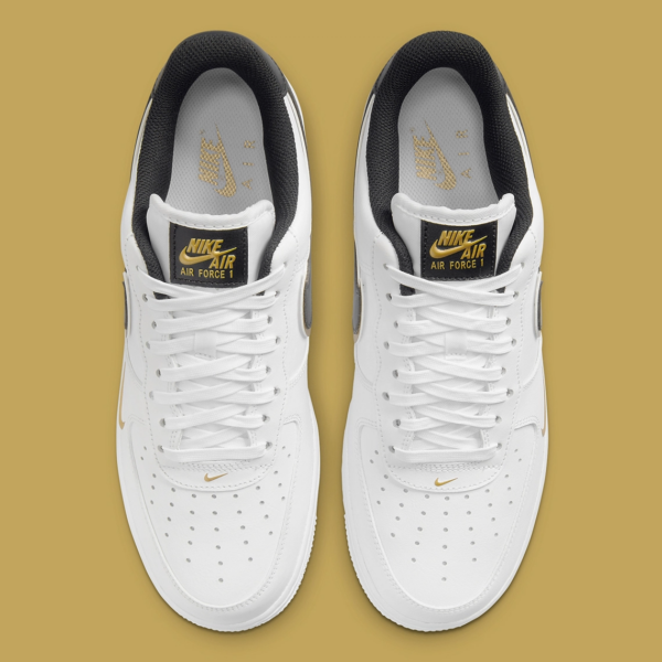 Giày Nike Air Force 1 '07 LV8 'White Metallic Gold' DA8481-100 - Ảnh 5