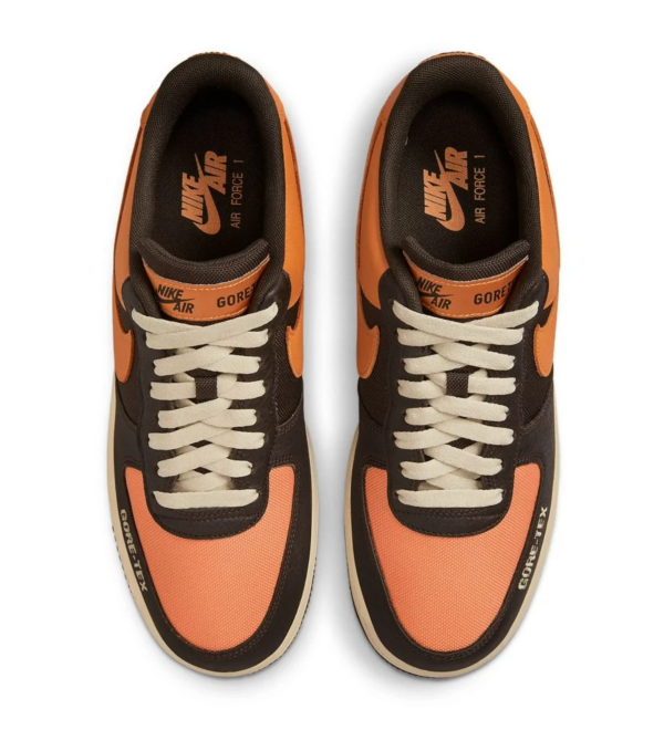 Giày Nike Air Force 1 Low Gore-Tex 'Brown Orange' DO2760-220 - Ảnh 6
