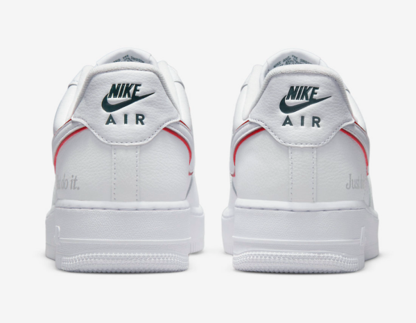 Giày Nike Air Force 1 Low Just Do It White Red DQ0791-100 - Ảnh 5