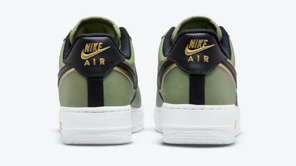 Giày Nike Air Force 1 '07 LV8 'Metallic Swoosh Pack Green' DA8481-300 - Ảnh 6