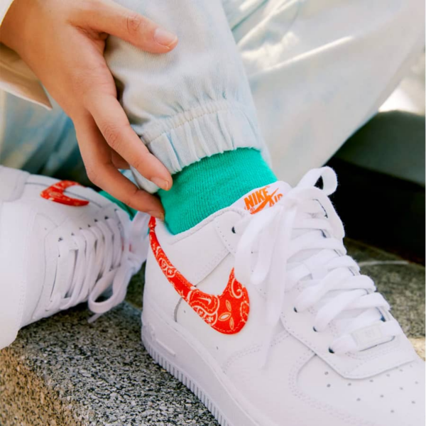 Giày Nike Air Force 1 Low ‘Orange Paisley’ DJ9942-102 - Ảnh 2