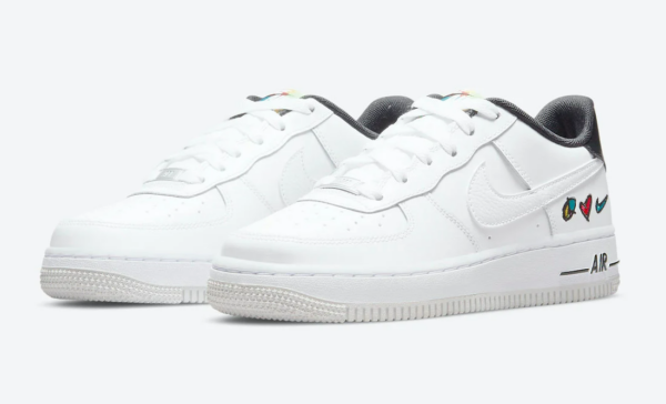 Giày Nike Air Force 1 '07 LV8 3 'Peace Love Nike' DM8148-100 - Ảnh 5