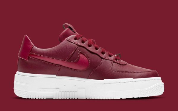 Giày Nike Wmns Air Force 1 'Pixel Team Red' CK6649-600 - Ảnh 2