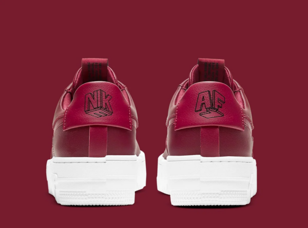 Giày Nike Wmns Air Force 1 'Pixel Team Red' CK6649-600 - Ảnh 5