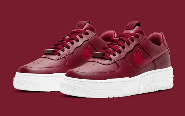Giày Nike Wmns Air Force 1 'Pixel Team Red' CK6649-600 - Ảnh 4
