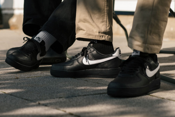 Giày Nike Air Force 1 Low Retro QS 'Black White' CQ0492-001 - Ảnh 7