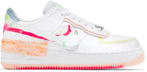 Giay Nike Air Force 1 Low Shadow 'White Pink Orange' DV1364-111