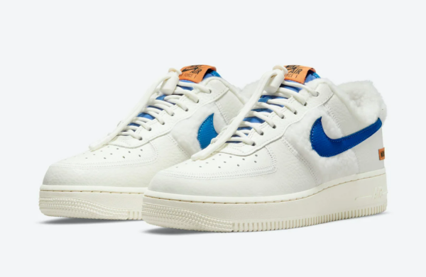 Giày Nike Wmns Air Force 1 '07 'Sherpa Fleece' DO6680-100 - Ảnh 2