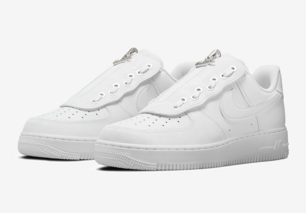 Giày Nike Air Force 1 Low Shroud White DC8875-100 - Ảnh 9