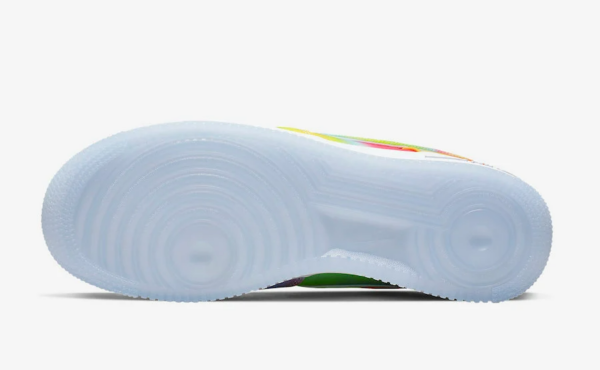 Giày Nike Air Force 1 Low Tie Dye Chicago CK0838-100 - Ảnh 5