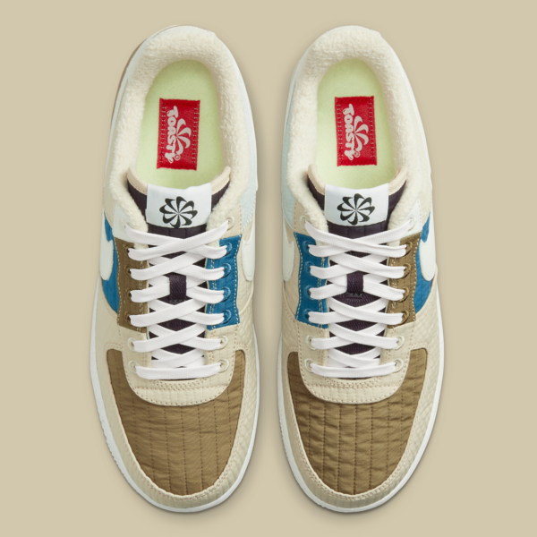 Giày Nike Air Force 1 ’07 LX ‘Toasty Brown Kelp' DC8744-301 - Ảnh 7