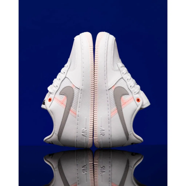 Giày Nike Air Force 1 LV8 1 GS 'White Hyper Crimson' AV0743-100 - Ảnh 3