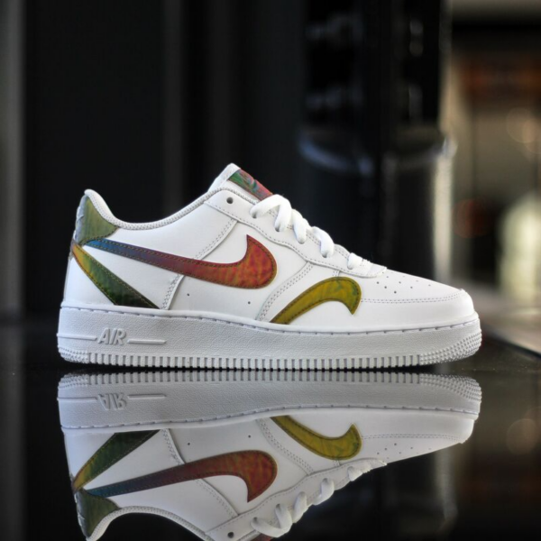 Giày Nike Air Force 1 Lv8 2 Logo CZ5890-100 - Ảnh 3