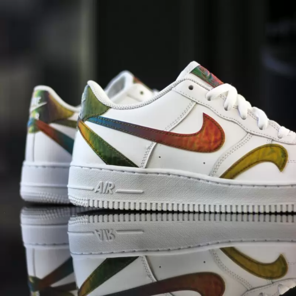Giày Nike Air Force 1 Lv8 2 Logo CZ5890-100 - Ảnh 8