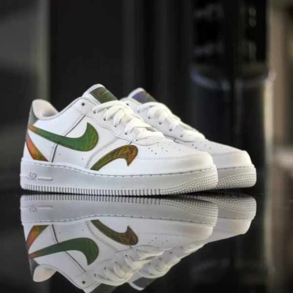 Giày Nike Air Force 1 Lv8 2 Logo CZ5890-100 - Ảnh 6