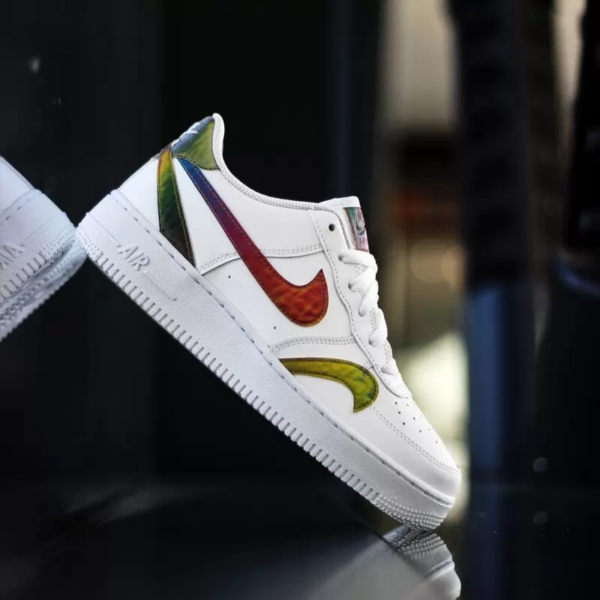 Giày Nike Air Force 1 Lv8 2 Logo CZ5890-100 - Ảnh 4