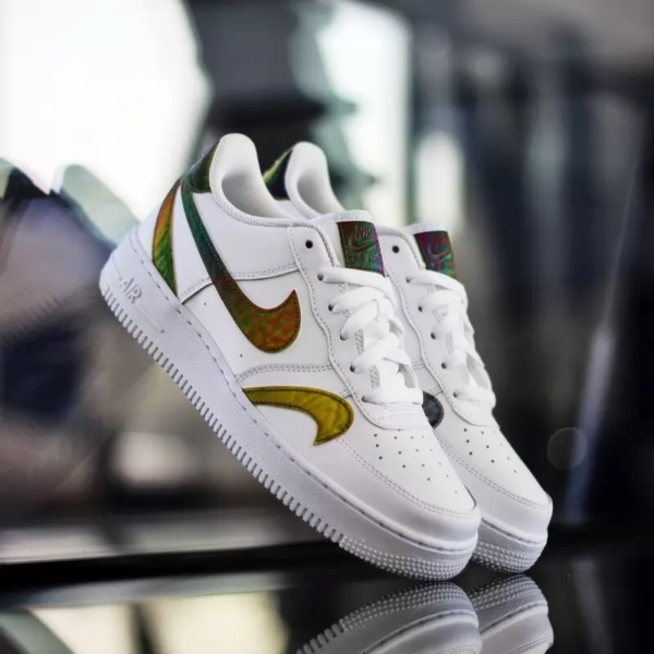 Giày Nike Air Force 1 Lv8 2 Logo CZ5890-100 - Ảnh 2