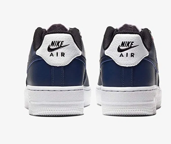 Giày Nike Air Force 1 LV8 4 GS 'Pebble Print Midnight Navy' CN5715-400 - Ảnh 4