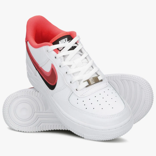 Giày Nike Air Force 1 LV8 GS 'Double Swoosh Bright Crimson' CW1574-101 - Ảnh 6