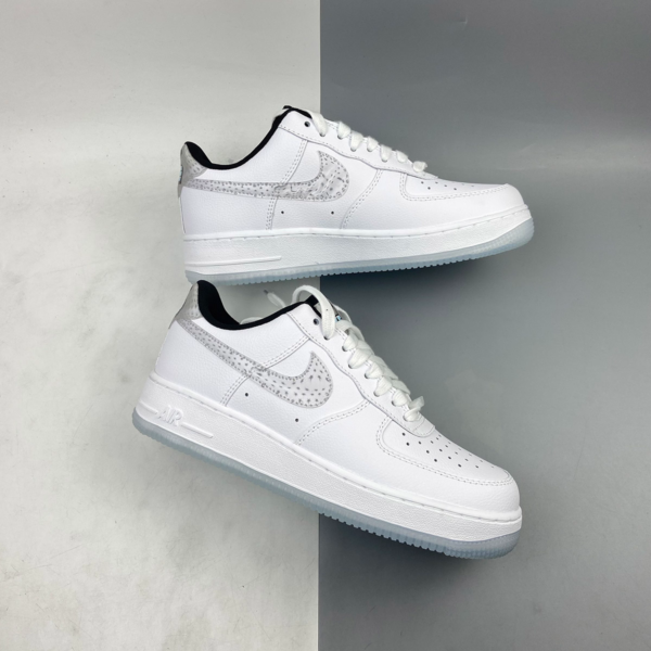 Giày Nike Air Force 1 LV8 KSA GS 'White Glacier Blue' CW5909-100 - Ảnh 2