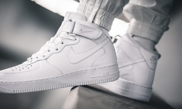 Giày Nike Air Force 1 Mid '07 'White' 314195-113 - Ảnh 2