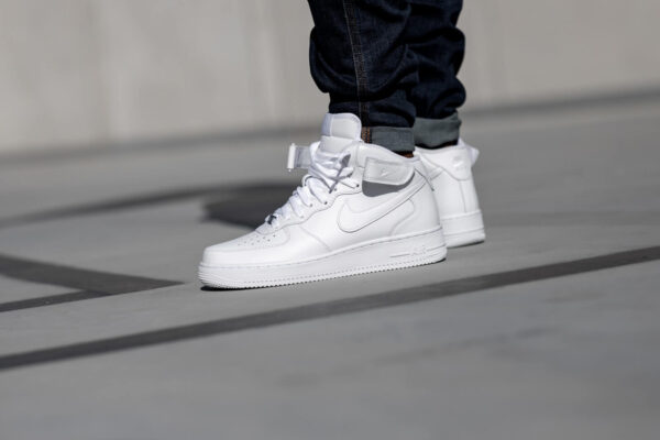 Giày Nike Air Force 1 Mid '07 'Triple White' CW2289-111 - Ảnh 8