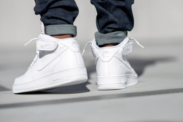 Giày Nike Air Force 1 Mid '07 'Triple White' CW2289-111 - Ảnh 6