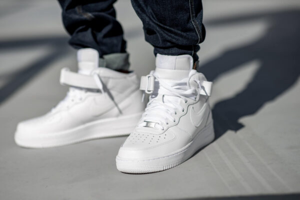 Giày Nike Air Force 1 Mid '07 'Triple White' CW2289-111 - Ảnh 5